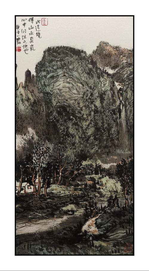 意游观山—赵一农山水画作品赏析
