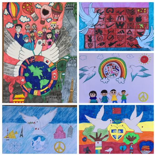 2020年和平海报画展准备工作