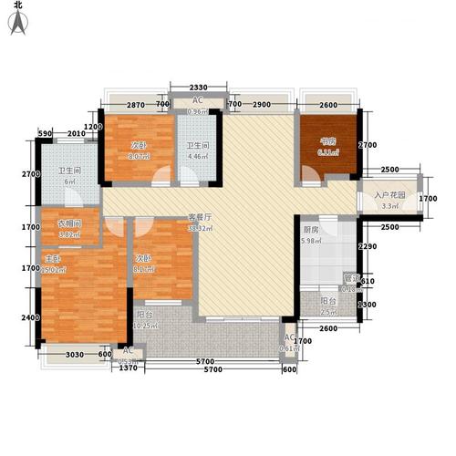 招商依云曦城146.00㎡8-10座03户型