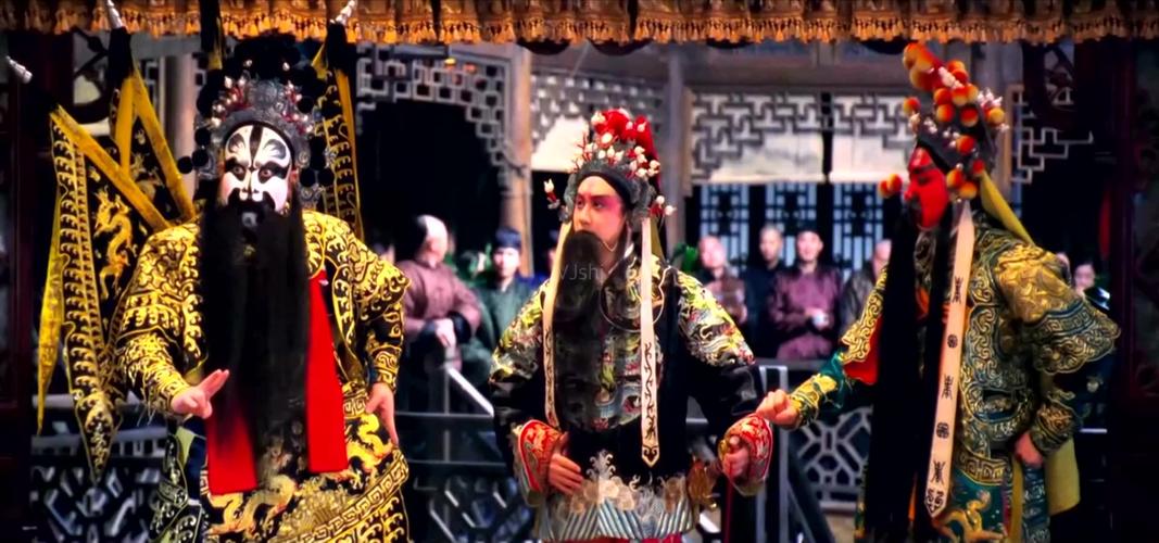 京剧刘关张三结义