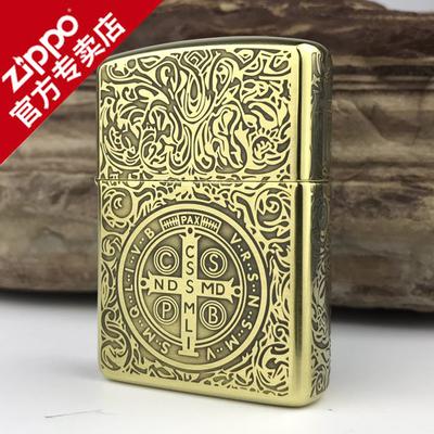 高档zippo打火机原装正版纯铜康斯坦丁zppo地狱神探煤油正品男士