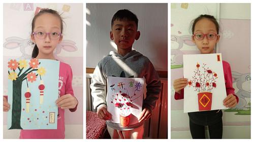 欢欢喜喜过牛年(二)——薛店小学三年级手工作品展