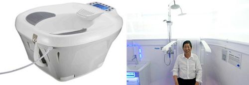 5,淋浴间增设老人坐浴器,免去老人站立淋浴的不便