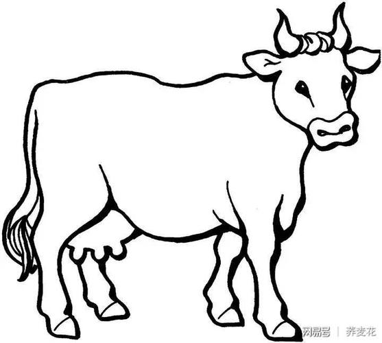 有一天,牛耕地回来,躺在牛栏里,疲惫不堪的喘