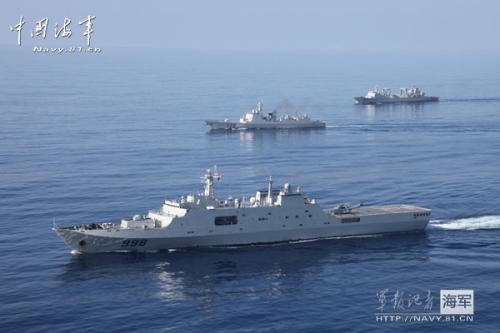 南海舰队某登陆舰支队,在组建不到10年的时间,先后出动舰艇近千