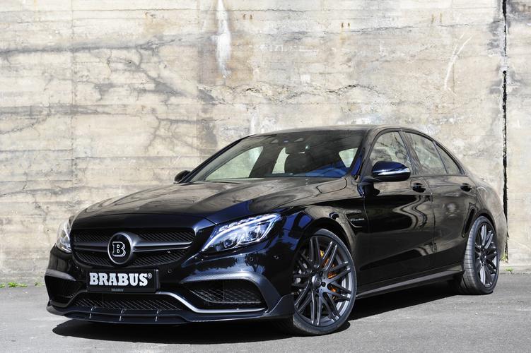 brabus gives mercedes-amg c63 s 600ps and 800nm for frankfurt