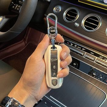 适用于保时捷汽车钥匙壳2020款卡宴cayenne保护套macan帕拉梅拉高档
