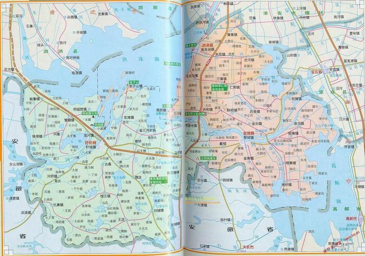 金湖县地图