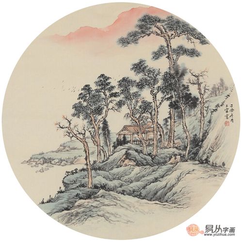 闲情偶寄,当代中国画名家小品山水画系列
