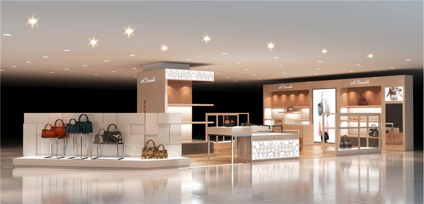 箱包展示柜 箱包柜 箱包展柜制作厂家 高档箱包展柜