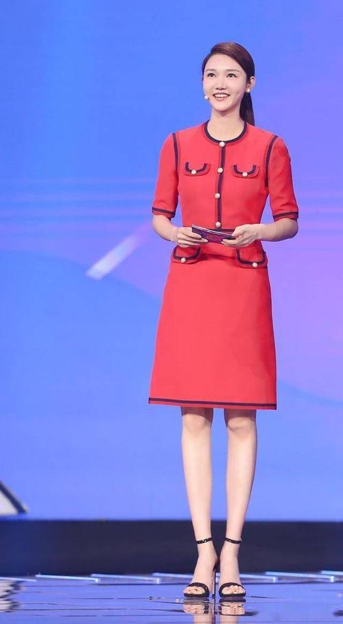 80后央视主持人龙洋 清新大方 表情到位 照片欣赏