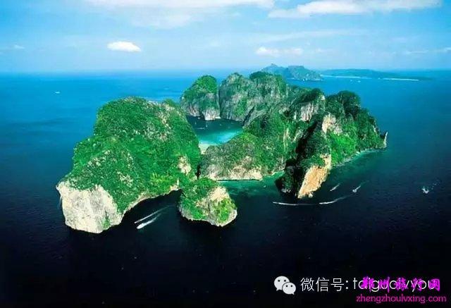 皮皮岛是由两个主要岛屿组成的姐妹岛,游客们通常住在大皮皮岛上,两座