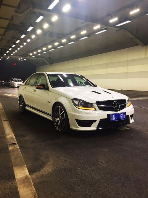 北京2014年5月奔驰c级amg2014款c63amg62edition507白色自动档