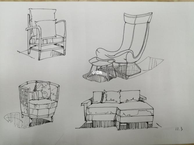 室内手绘单体_手绘_绘画_寻找小红书绘画大神_人文