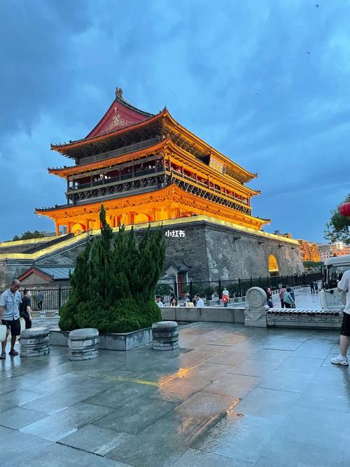 长安故里_景点_西安钟楼攻略_钟楼_旅行_圆领_暑期旅游_出行_人文风光