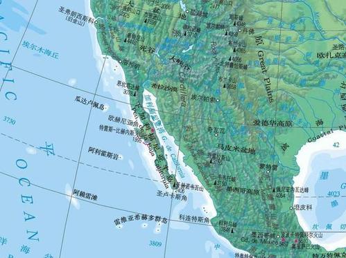 世界上最狭长的两大半岛:亚洲马来半岛和北美洲下加