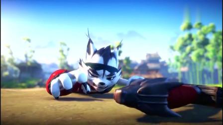 巨兵长城传小野被花郎击倒花郎还嘲笑小野的断刀太可恶了