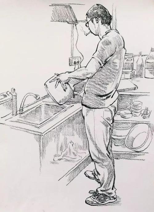 用速写记录生活.发现生活