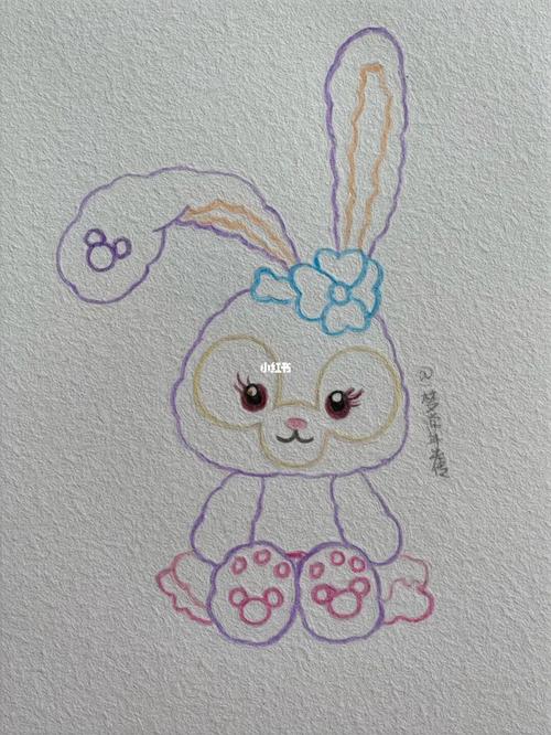 星黛露简笔画教程_教程_简笔画_星黛露_绘画_寻找小红书绘画大神_兴趣