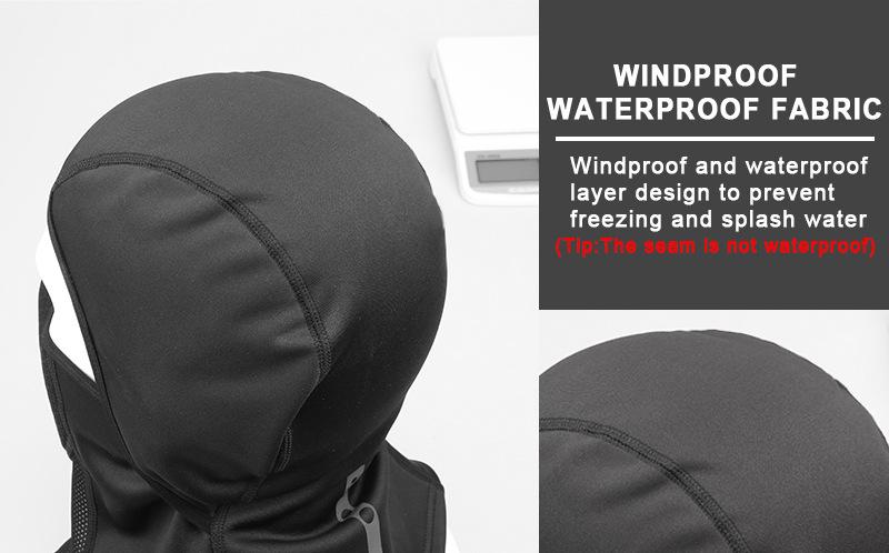 x-tiger冬季头套骑行面罩防风防寒护脸保暖户外滑雪运动抓绒口罩