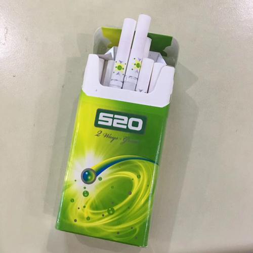 女士烟推荐 外烟爆珠烟 520哈密瓜爆