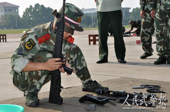 武警8730部队后勤尖子比武锤炼保障硬功