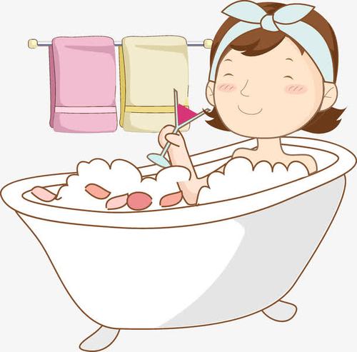 洗澡美女