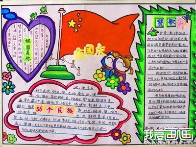 我爱画画手抄报 画手抄报