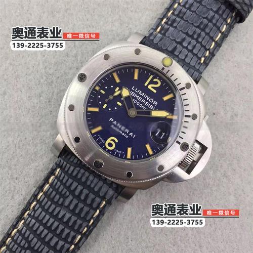 【kw出品】沛纳海luminor系列pam00087自动机械蜥蜴皮男表