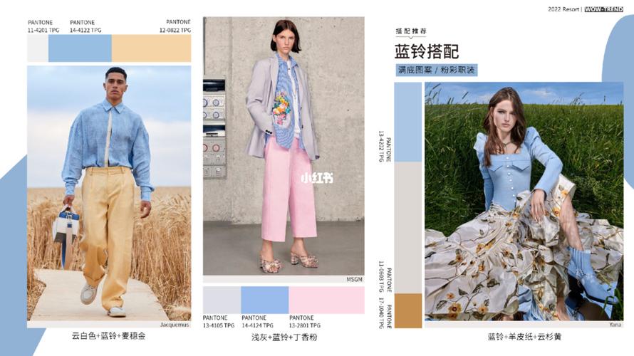 20212022春夏色彩趋势蓝色