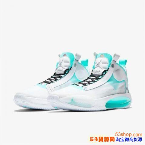 莆田纯原aj34实战纯原aj34价格东契奇上脚薄荷绿抓地力