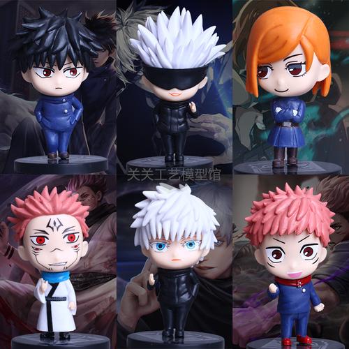 咒术回手办五条周边伏黑惠狗卷棘虎杖悠仁宿版扭手办