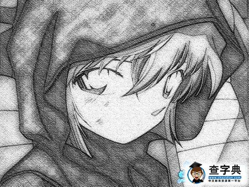 铅笔画人物漫画素描-我是不是很酷呢