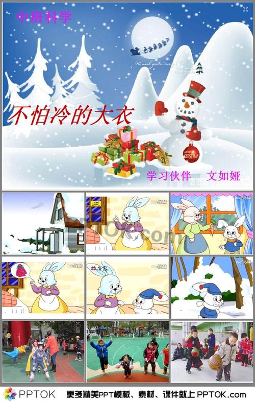 幼儿园中班科学《不怕冷的大衣》ppt课件