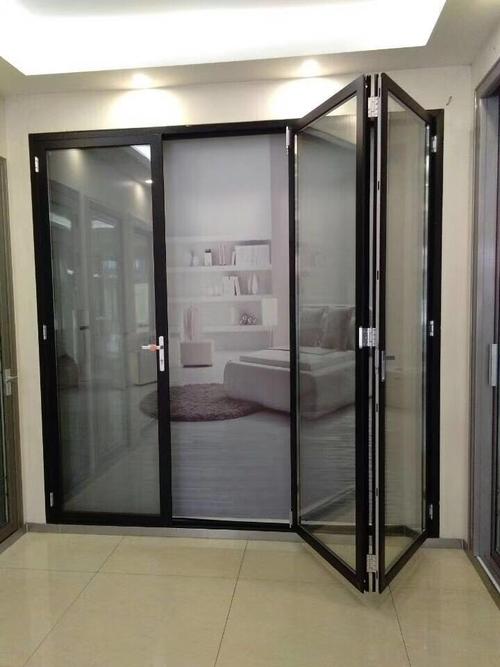 铝合金极窄吊轨折叠门推拉门细框玻璃推拉门阳台门厨房客厅隔断门