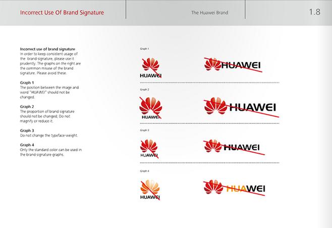 华为(huawei)企业vi设计标准手册