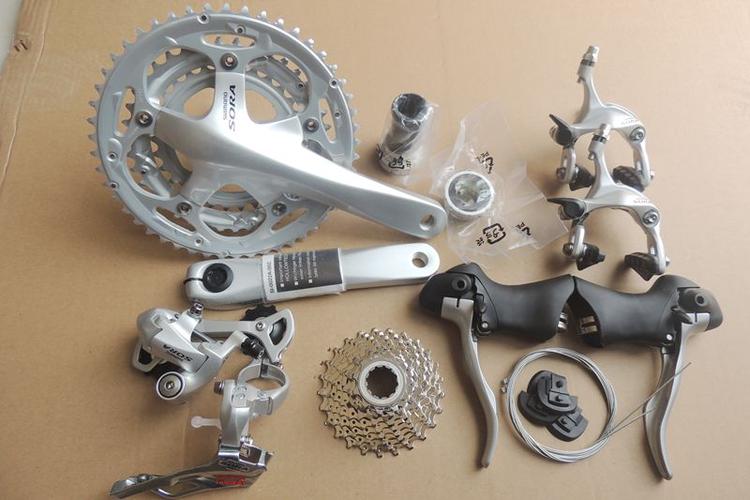 喜马诺3400/3403大套件 27速公路自行车折叠车变速器