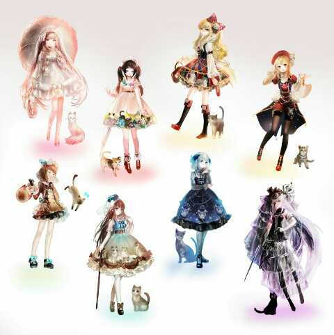 m 猫咪拟人合集:波斯猫,田园猫,英国短毛猫,美国短毛猫,暹罗猫,布偶