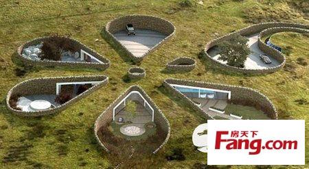 世界十大奇特地下房屋冬暖夏凉创意山洞图