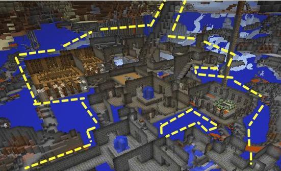 末地要塞是《我的世界》中地形最为复杂的区域之一,整个建筑群