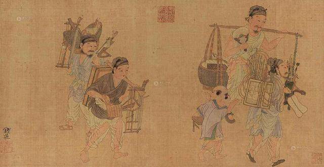 古代游商生活:宋代走街串巷的卖货郎,担子里都挑着哪些商品?