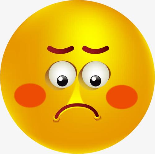 关键词 : emoji,表情包,大黄脸,卡通,沮丧,难过