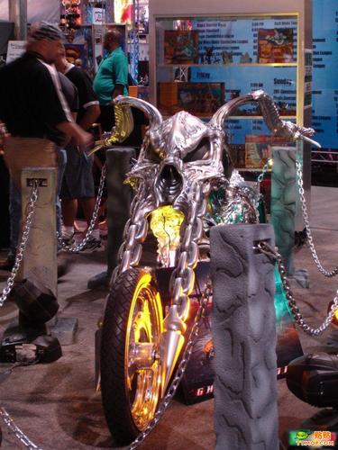 恶灵骑士-最具灵异气质的摩托车(组图)