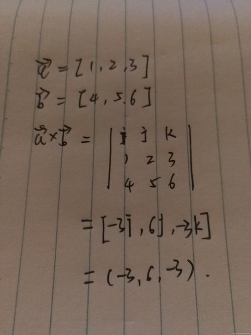 代数余子式的几何意义点积和叉乘的几何意义