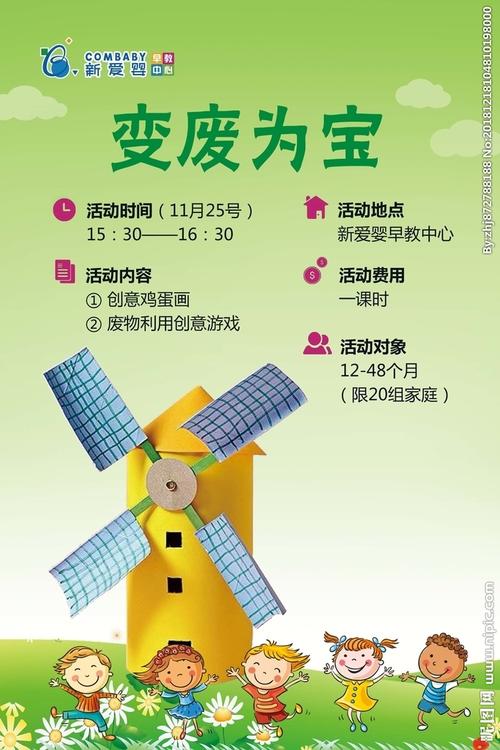 变废为宝海报图片