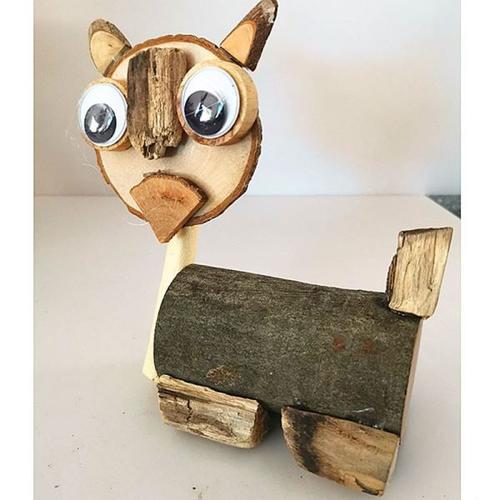 购客中国工制作木头圆形模型料包幼儿园木艺工坊手diy木工益智圆片自