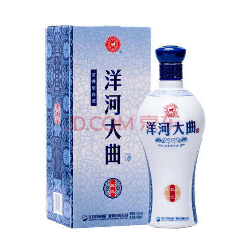 洋河大曲蓝瓷42度浓香型白酒洋河酒洋河蓝瓷洋河大曲新天蓝洋河新天蓝
