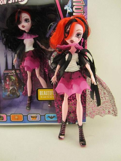 怪物高中monster high doll 芭比娃娃 速卖通批发 一件代发