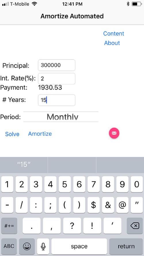 amortize ii automated