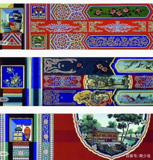 中国古建筑上的彩绘图案,全在这里了,值得收藏